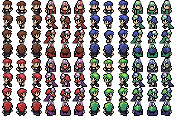 gamekrazzy's tweet photo. Some priests/bishops for my churches. (Yes this has to deal with the AP System) #pixelart #indiedev #devgame #gamedev #rpgmakermv #rpgmaker #mv #indiegame #tagaiagame #rpg https://t.co/n7C6SrKegA