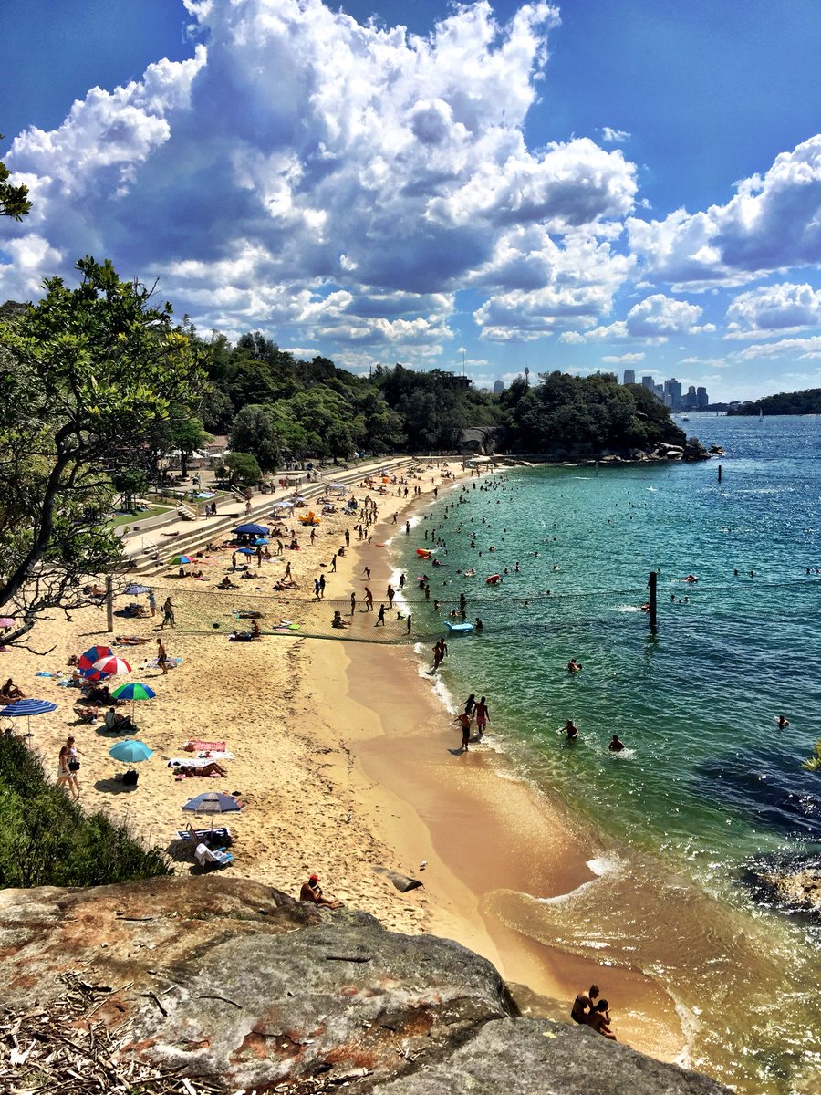 Here I am. My 2nd favourite beach #nielsenpark #sharkbeach #vaucluse 🏖️☀️🌞