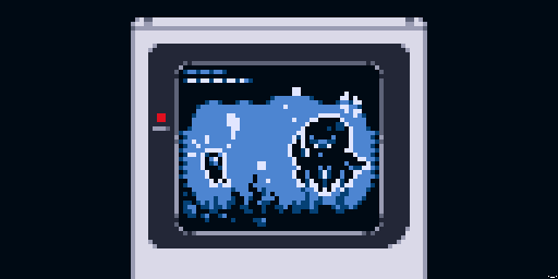 SalamiChild's tweet photo. Every aquatic stage needs an octopus boss! A Game Boy based mock-up~ @Pixel_Dailies #pixel_dailies #UnderwaterLevel https://t.co/IezPbLgshe