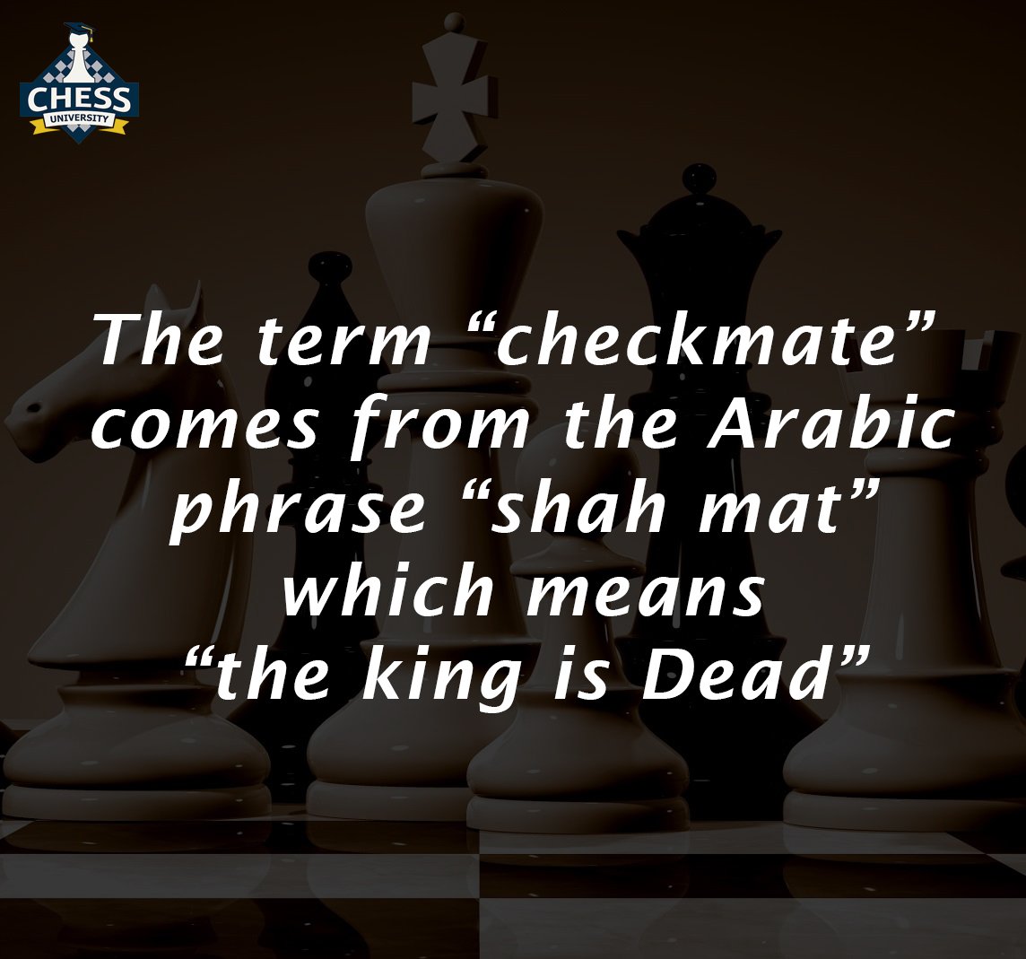 Checkmate - What's in a word!