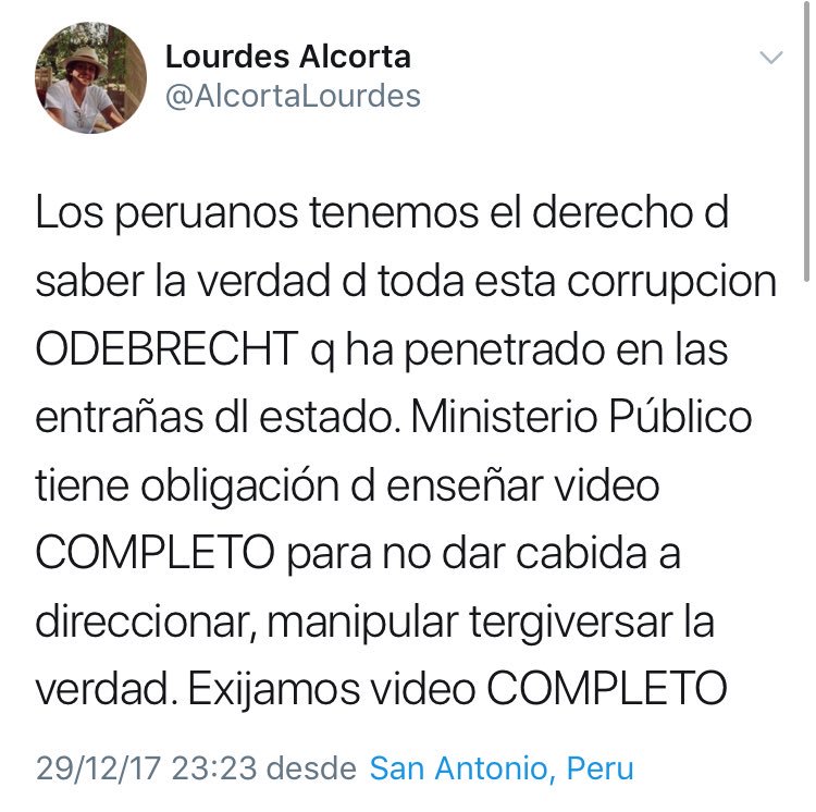 El portal <a href="/IDL_R/">IDL-Reporteros</a> aún no publica el video completo de la declaración de #Odebrecht y varios congresistas fujimoristas ya salieron a poner el tela de juicio el contenido donde se menciona a su lideresa #KeikoFujimori.