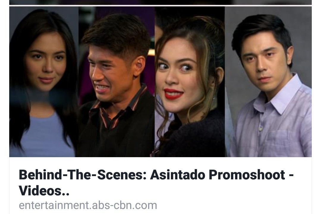 ABSCBN's tweet photo. Excited ka na ba sa pagbabalik ng mga dekalibreng aktor na ito? Narito pa ang ilang pasilip sa promoshoot ng #Asintado! See it HERE: https://t.co/pLeGyfvVuN https://t.co/HkCKa31Kvd