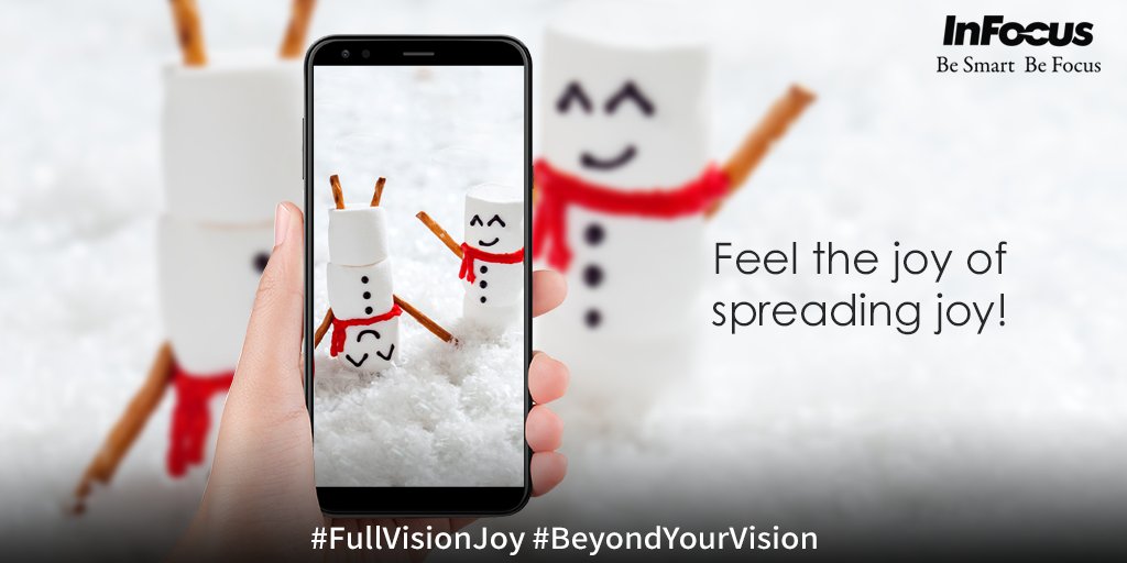InFocus_IN's tweet photo. #FullVisionJoy #BeyondYourVision #ContestDay5
Making someone smile, makes us smile and this week has been really special for us all. Today is the final day of our contest so spread some holiday cheer and share your videos, photographs and written stories with us using 1/2 https://t.co/0FCUJjYOrq