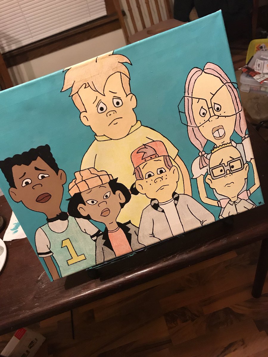 DionRose_FABink's tweet photo. #Recess #90sKid #90sCartoons #DopeArt #DopeArtist #FABink https://t.co/eG1HnrahTv