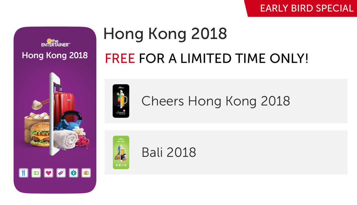 JoBrettAD's tweet photo. Get your HONG KONG🇭🇰 #Entertainer2018 at the special early bird price, choose your FREE add-on and enter promo code EXPAT2018 to enter the prize draw to win either a #Phantom4drone, #GoProHERO4 or an #AmazonEcho @EntertainerGCC #earlybird #Hongkong #EXPAT2018 #savewithasmile https://t.co/04Er8CJVgS