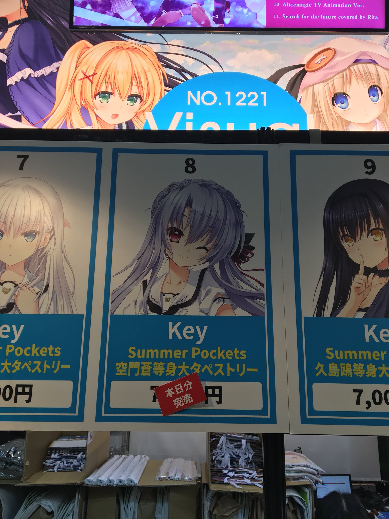空門蒼 等身大タペストリー 「Summer Pockets」 C93グッズ未開封
