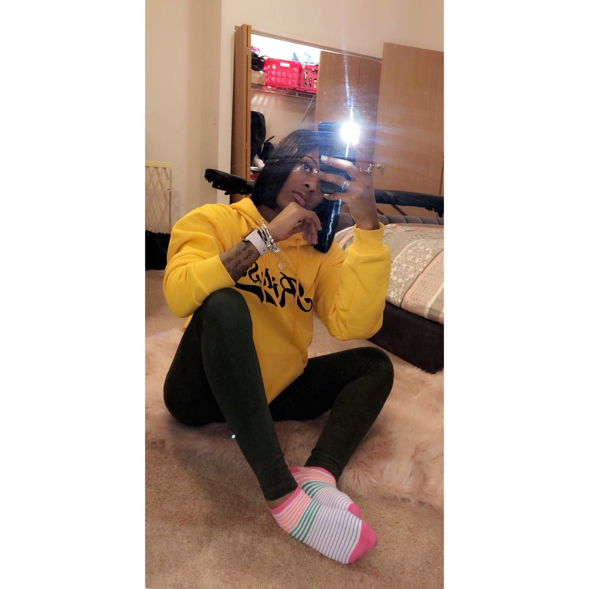 Jamiaarmani_'s tweet photo. I Jus B Callin Her Mean Ass ๐คช #FlyChick๐ธ๐ฝ๐ https://t.co/jTo6YNBEiO