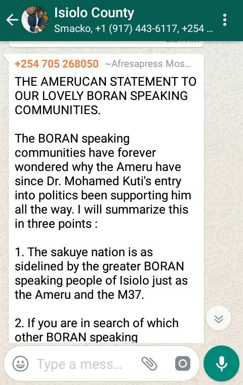 Mushkil6's tweet photo. @NCIC_Kenya I want to bring to your attention the below reckless comments which may tantamount to hate speech https://t.co/a3HvfUeAtH