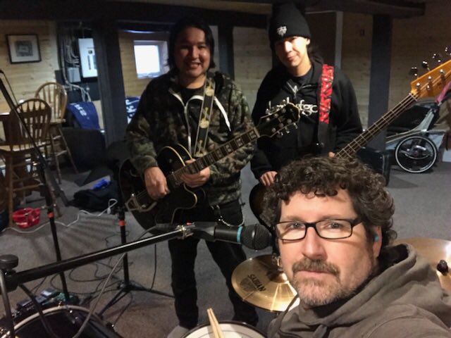 Digawolf's tweet photo. Great to be back in rehearsal space! School is amazing, but home is definitely being back with the band! #Digawolf https://t.co/Kv2VpG01Bb