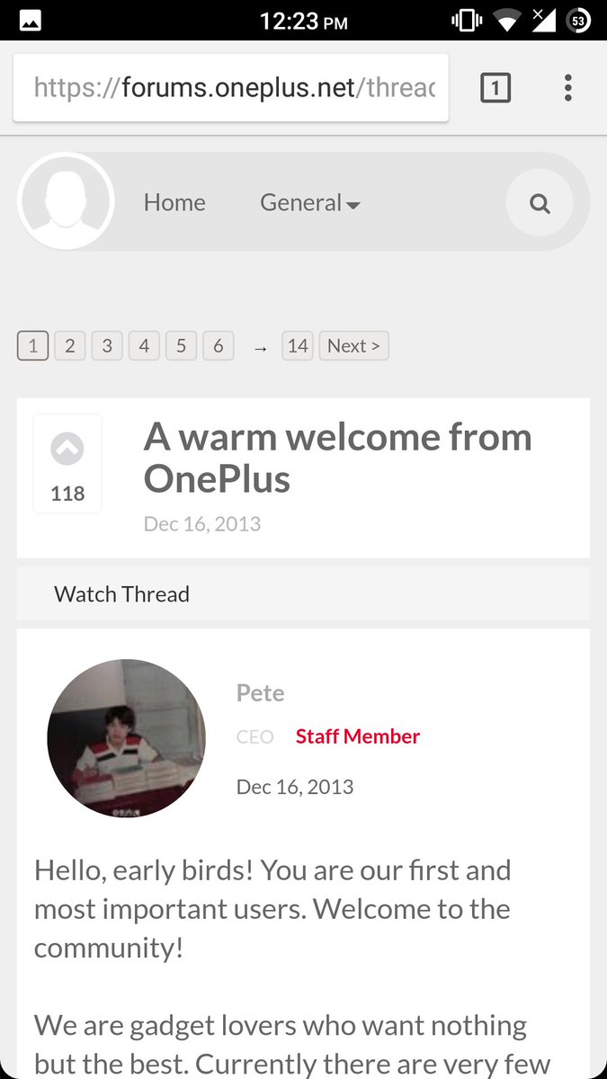 koteshtweets's tweet image. The first to write on #OnePlusForums was @petelau2007
My instagram username is #koteshyadav
