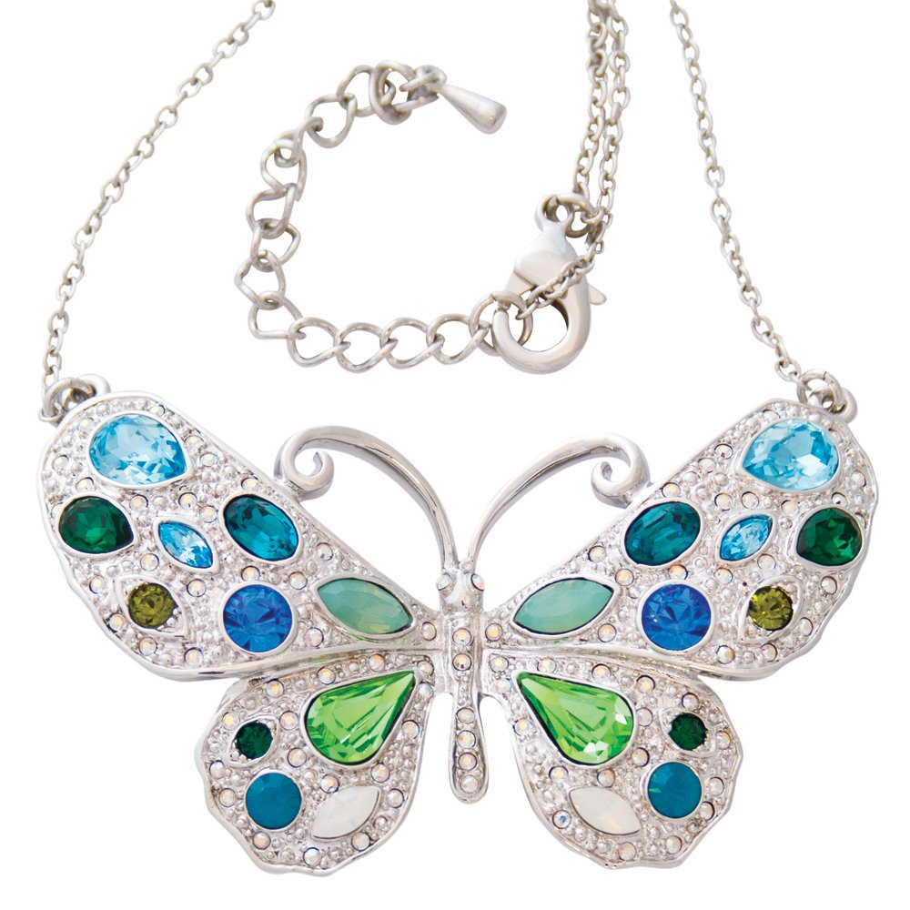Butterfly Necklace with Austrian Crystals
Shop now:
ow.ly/S1C830aACwj
#necklace
#butterflynecklace
#rhodiumplated
#highfashion
#gift