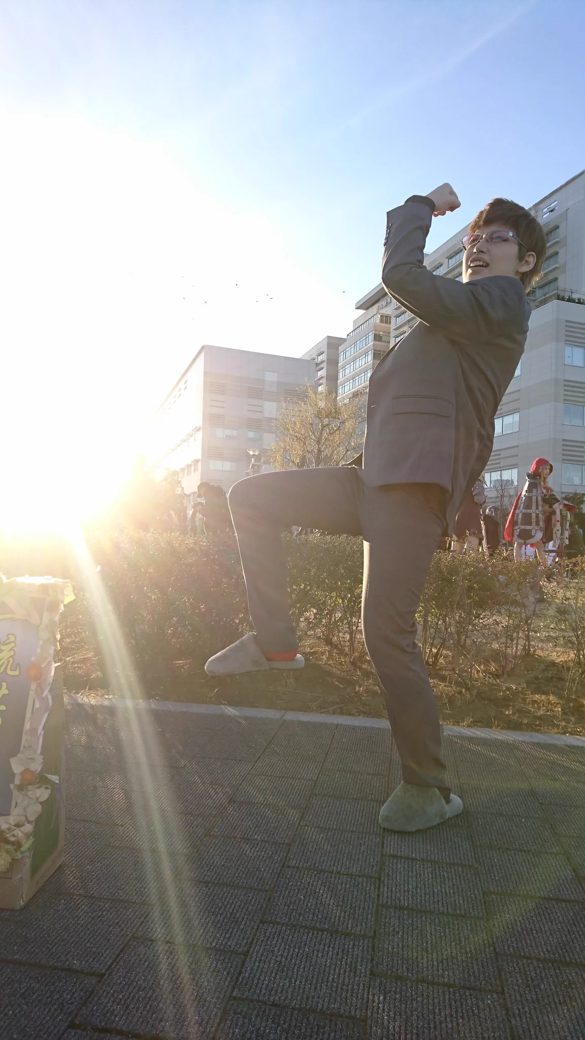 GACKT様のコスプレ。いろんな意味で完成度高すぎて超かっこいい。