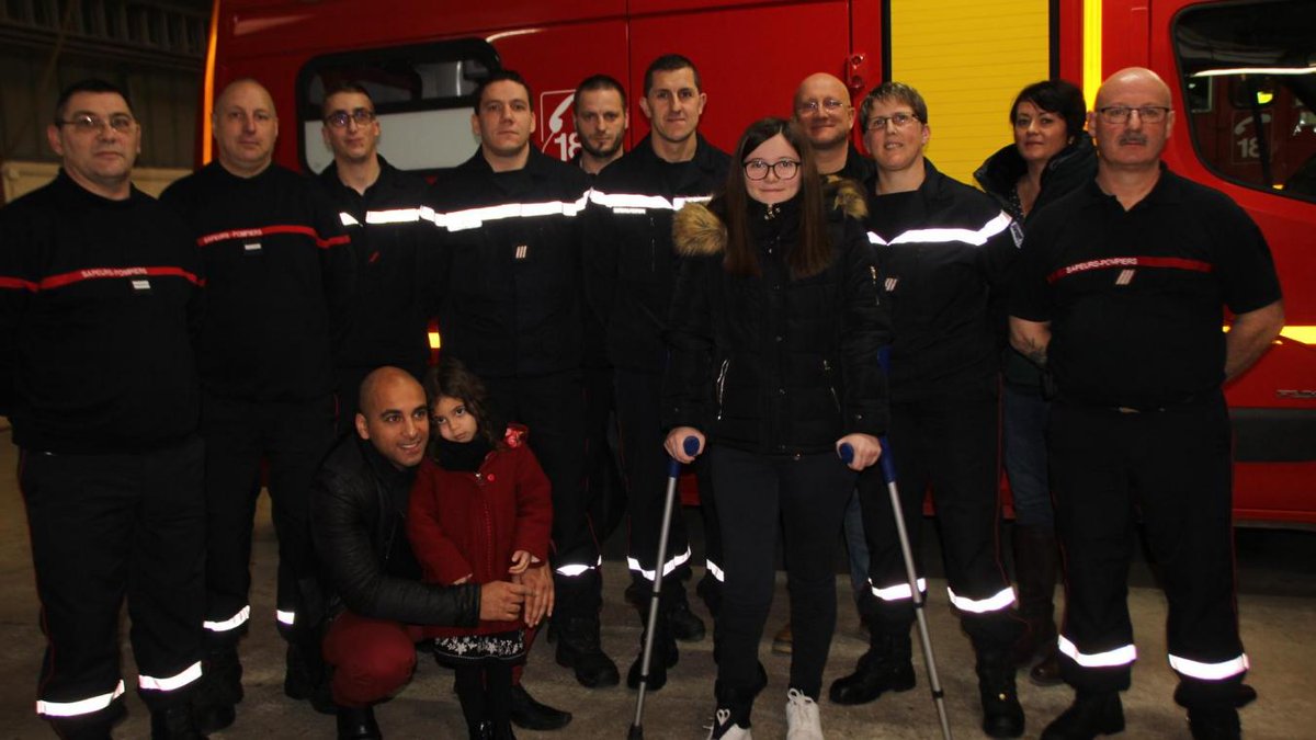 Lucie la miraculée est venue remercier ses pompiers aisnenouvelle.fr/59949/article/…