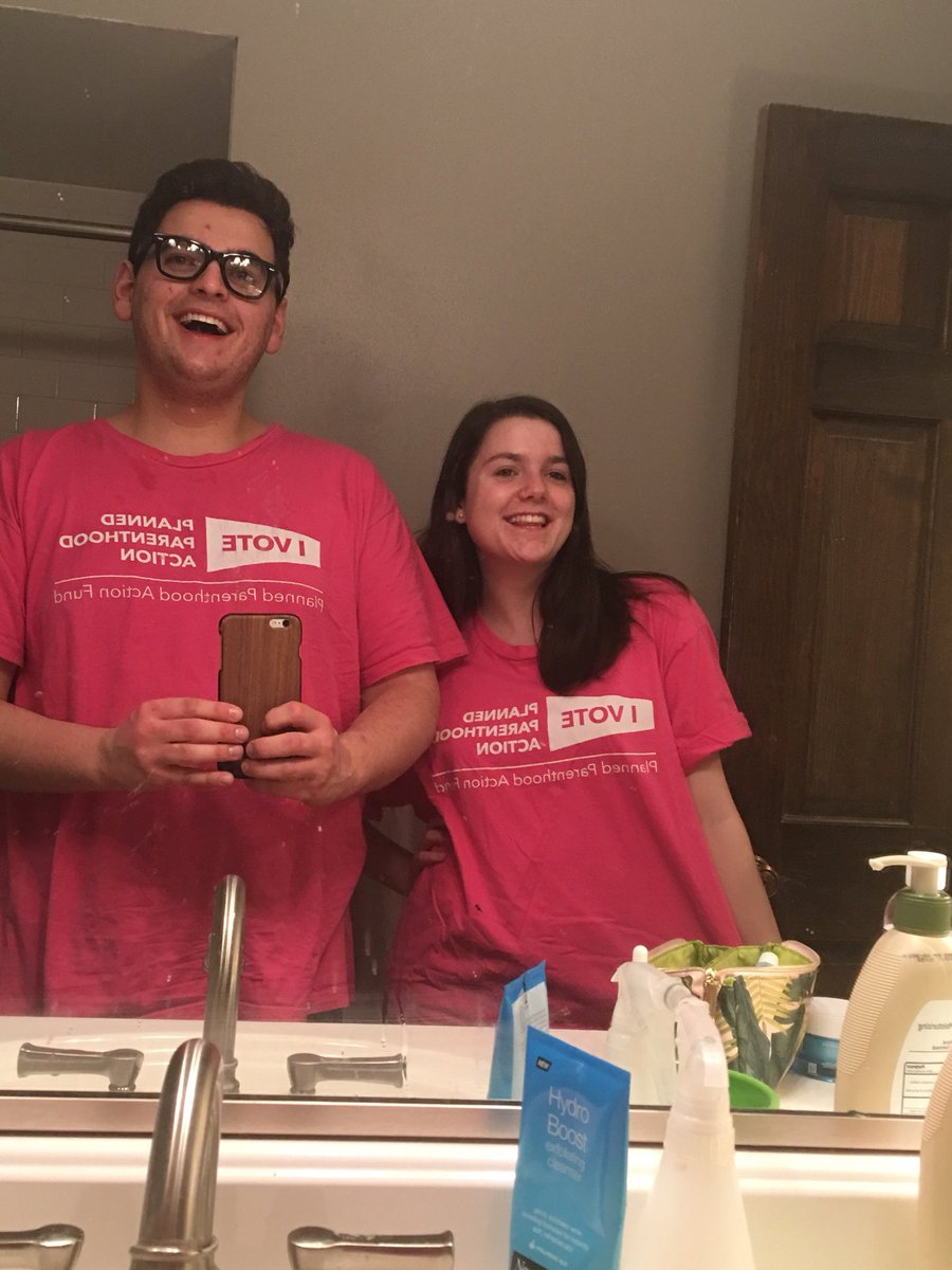 We’ve got on essential oils rubbed in & we are ready for our day in the big city. Also support your local  @PPact!!! 