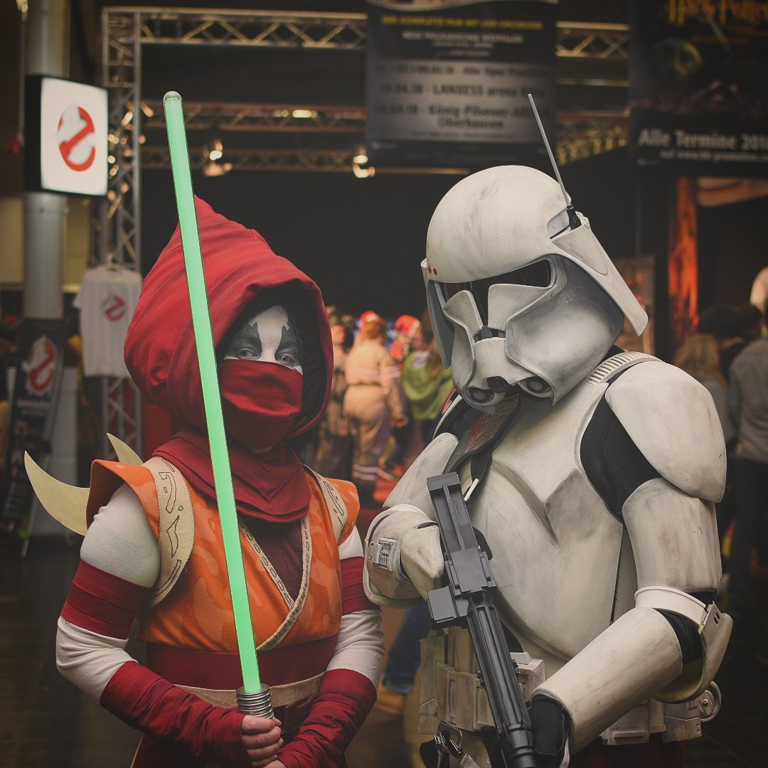 HelpAGamer's tweet image. Here's a nice #StarWars cosplay from last Dortmund's #ComicCon!
Pic by instagram.com/homoexludus