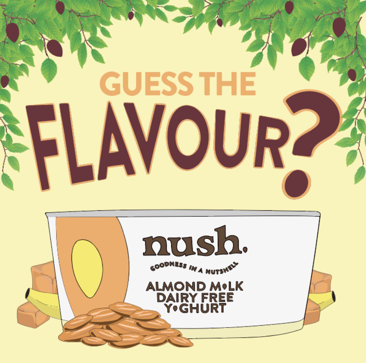 nush_foods's tweet photo. New Year...New Nush!! We’ve got a very exciting new flavour launching in the New Year. Can you guess what it is? Retweet and comment below 👇🏼 for the chance to win a weeks worth of our brand  new flavour! #Nushcrush #nush #dairyfree #refinedsugarfree #vegan #competition #prize https://t.co/Gvpr4qHwZm