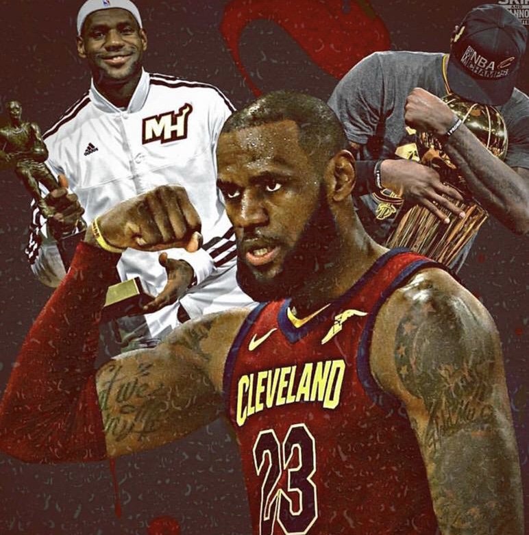 Happy 33rd Birthday to The King, LeBron James!     