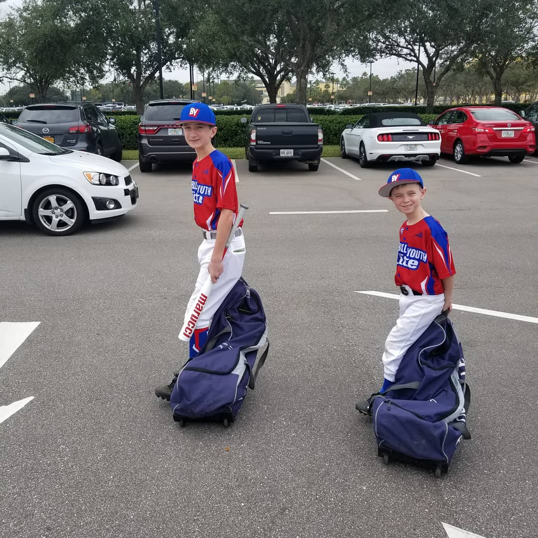 markwalsh73's tweet photo. TJ and Markie at Disney Winter Baseball Classic playing for Baseball Youth Elite teams.   #baseballyouth #legendsbaseball https://t.co/yccnFcSH7f