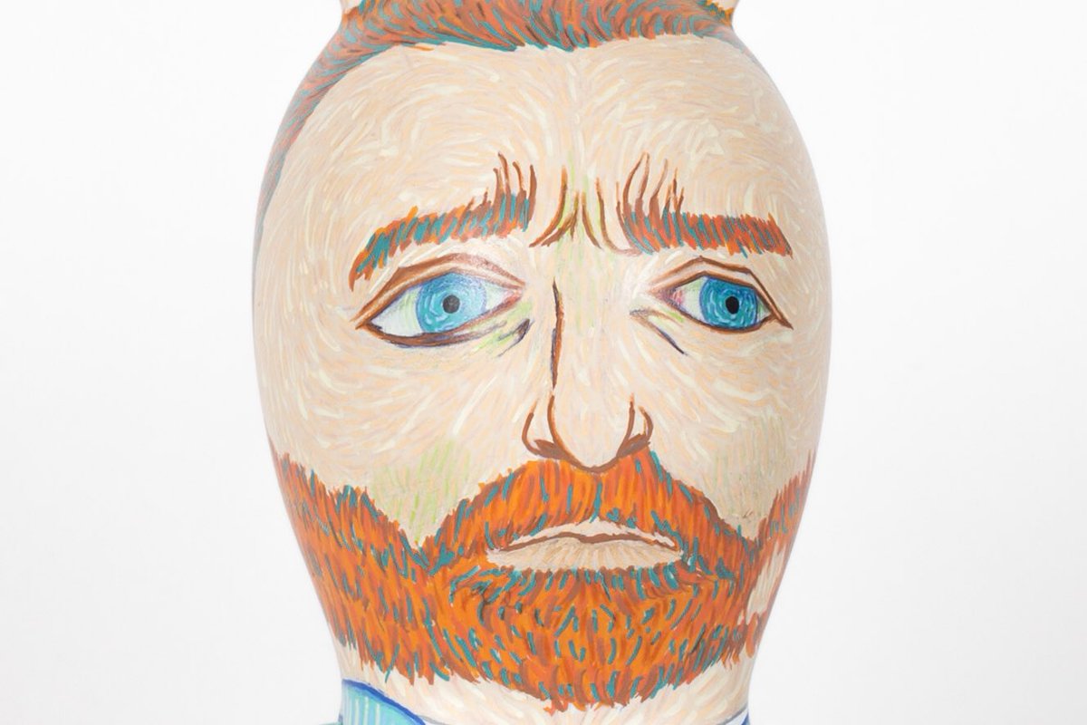YmaSdesign's tweet photo. VAN GOGH 👨🏻‍🎨🌻👂🏻101 Eeerz project #vangogh #impressionism #fauvism #expressionism #artist #peintre #toy #art #arttoy #eeerz #lapin #rabbids #portrait #ymas https://t.co/9ZaztvB9vS