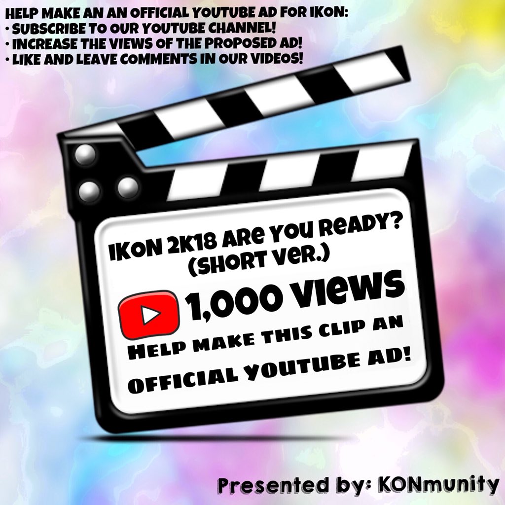 KONmunity's tweet image. 📣iKONICs‼️

We need your help‼️

We applied our COMEBACK TEASER for #iKON to be an official YOUTUBE AD that will play before videos‼️

This is another way to promote &amp;amp; hype iKON’s nearing comeback‼️

Link: youtu.be/c6nvqw6-ieU?a

#아이콘