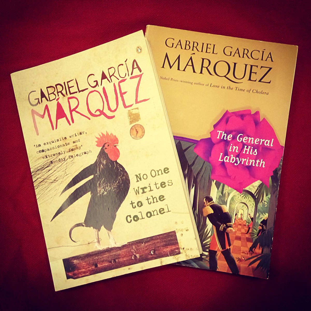 MarkWillWrite's tweet photo. #GarciaMarquez
#completionism
https://t.co/SFgyRjPoPF
https://t.co/hEgNHAsInv https://t.co/GNfEMCg93S