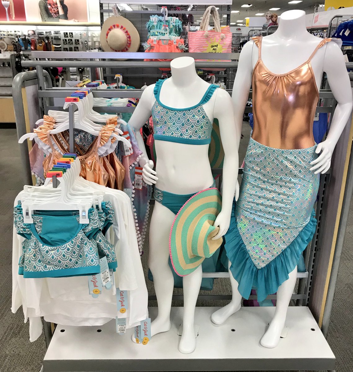 kristi_kawakami's tweet photo. Girls swim 🧜🏼‍♀️ &amp; Cat &amp; Jack 🌦 at #0358 https://t.co/FtjZsAG37P