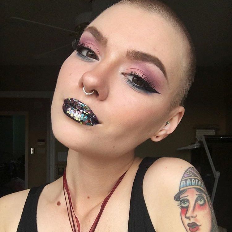Glitopia's tweet photo. Wow, absolutely rocking the glitter lips @queenvulpix the galaxy and unicorn glitters go so well together! 🦄💫 Hope everyone had a sparkling christmas, cant wait to see your Glitopia NYE looks!! Send them our way!! 🖤❤️💜💙💚 #glitopia #glitter #glitt… https://t.co/x0YCu8fPu4 https://t.co/nUoG3TKPEC