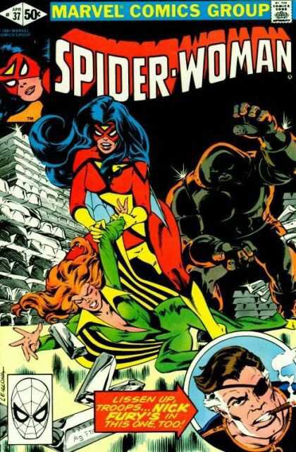 Theresa Cassidy, the mutant known as Siryn, debuted as a villain in Spider-Woman #37 (December 30, 1980).