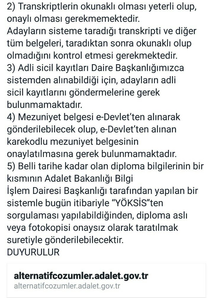 Adaletcac's tweet photo. KAMUOYUNA DUYURULUR 2
#uzlastirma #uzlastirmaci #sınav #ilan #dikkat #edilecek #hususlar https://t.co/7xfan6iZqX