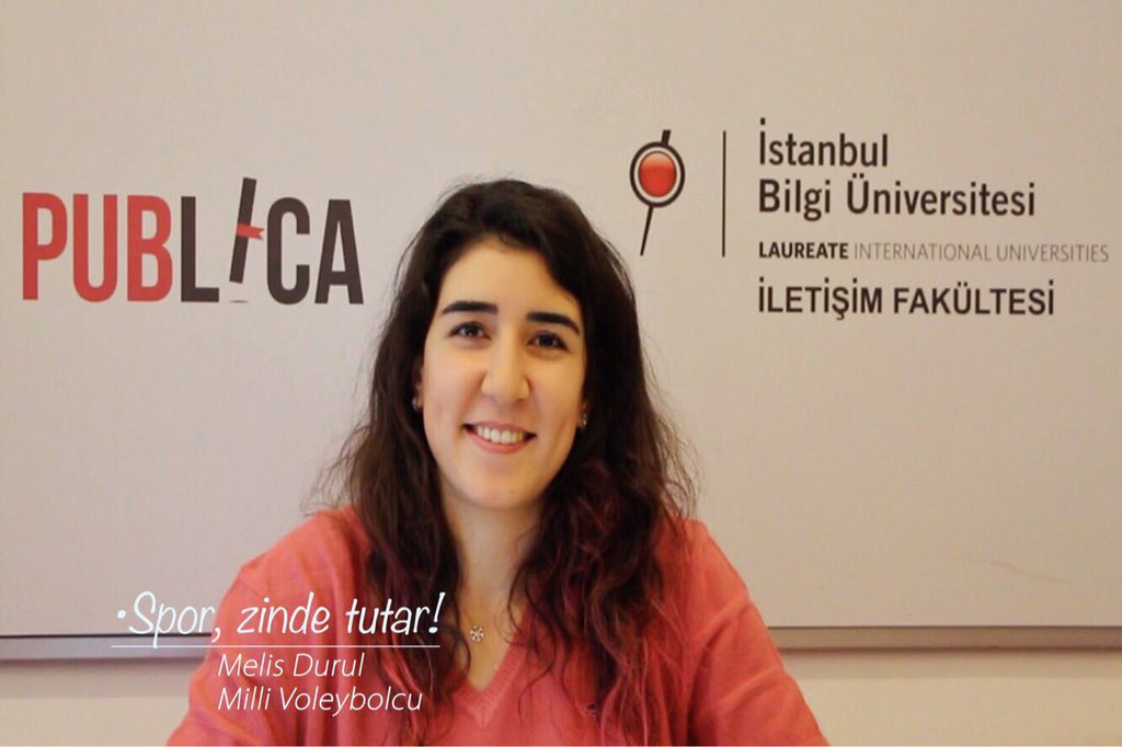 Melis Durul:
• Sporun yaşamıma katkısı: yardımsever olmak, disiplinli olmak!
• Spor, zinde tutar!
 Yeni yılda sen de #adimatspora ve zinde kal 🏃🏻‍♂🎄 #hareketsizkalma