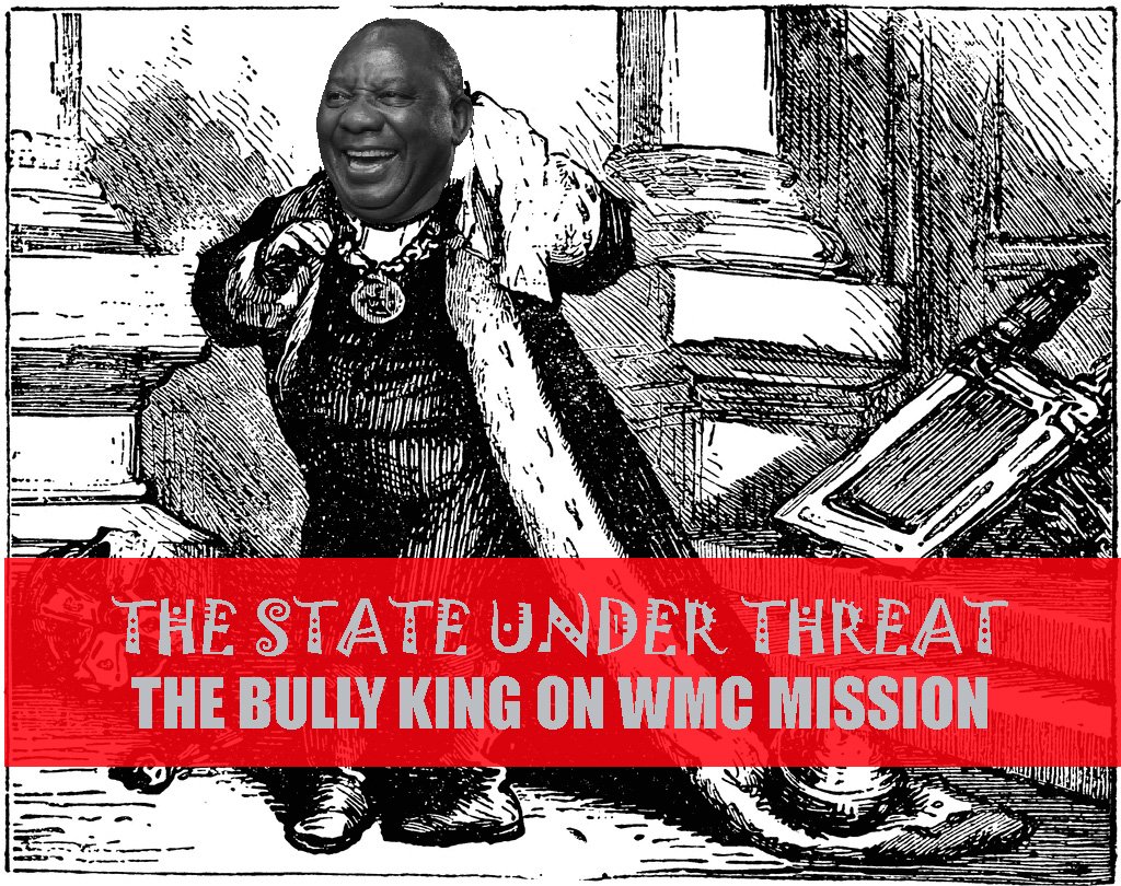 MasondoJoyce's tweet photo. #Ramaphosa is corrupt #WMC stooge....#ZumaImpeachment is strategically fabricated to EMPOWER #WMC by defaming #Zuma ...#ConCourt #Mogoeng #Parliament https://t.co/FWPIap37ft