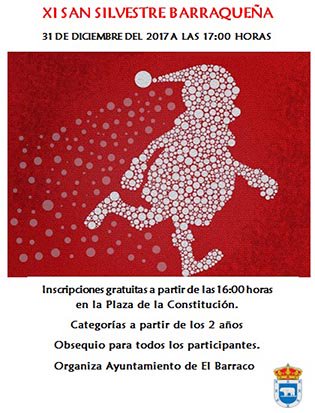 La San Silvestre Barraqueña convoca a grandes y pequeños 
goo.gl/pRLU1x
