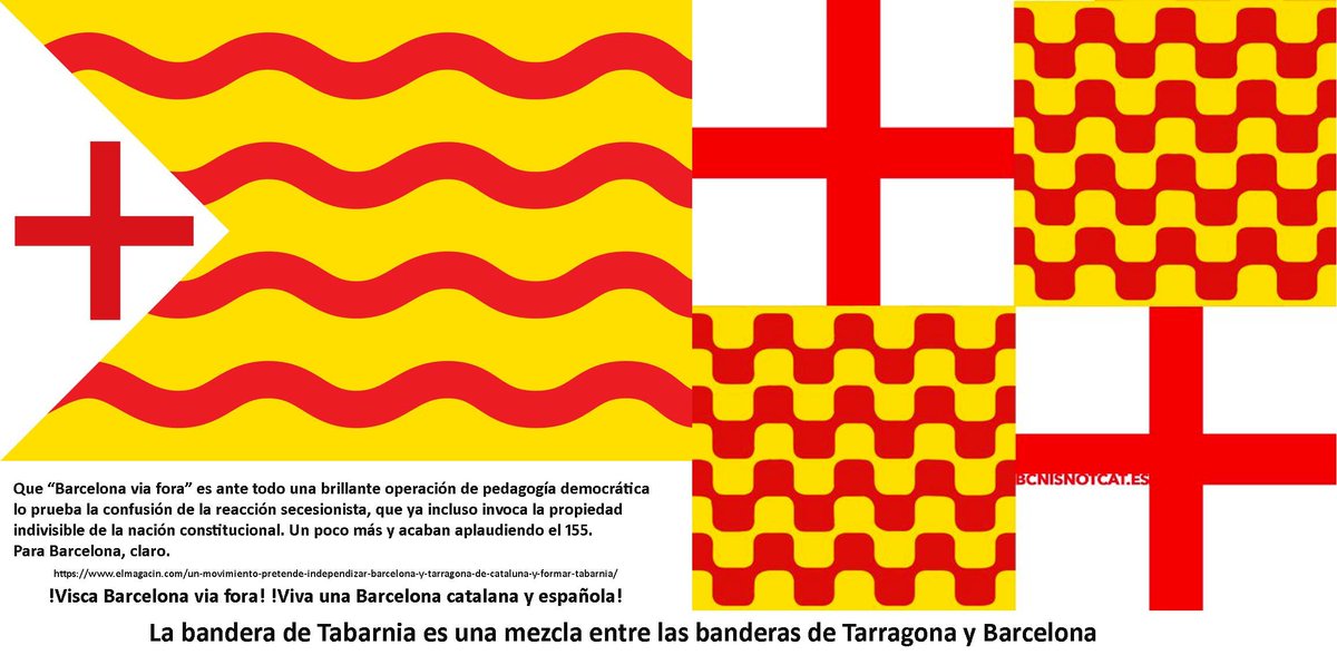 TheCodorniz's tweet image. ¡¡40 escañazos solo en Barcelona!! Imaginad una vez que se le añada la 
Tabarnia del sur, los paisos tabarneses, aplastantemente española.      
  !Visca Tabarnia y paisos tabarneses! !Abajo Lerona! ¡Fora Lleirona!
+=
=+
#Bcnviafora #Tabarnexit #Bcnisnotcat @JaumeVivesVives