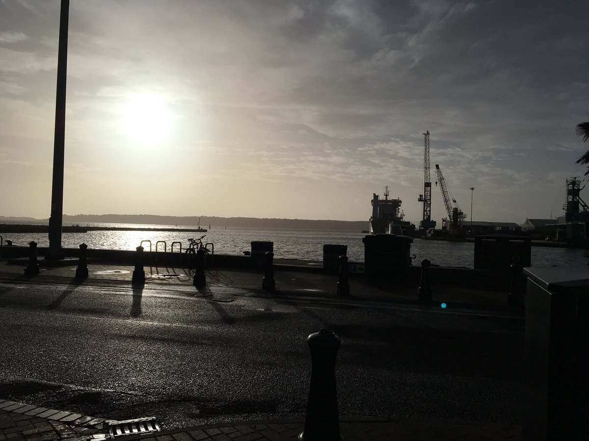 My view right now. #poolequay #coffeefortwo #beautifuldorset