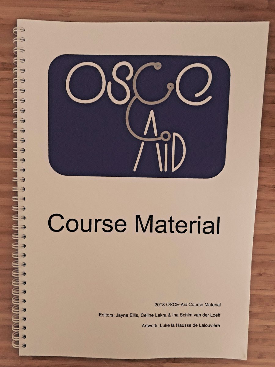 OSCE_Aid's tweet image. Exciting! Our 2018 #OSCE #Finals #Course book has been delivered by the printers. 128 pages packed full of OSCE gems. Last few places still available for our January 7th course date in London. Book now @ eventbrite.co.uk/e/osce-aid-med… #MedEd #Medstudent