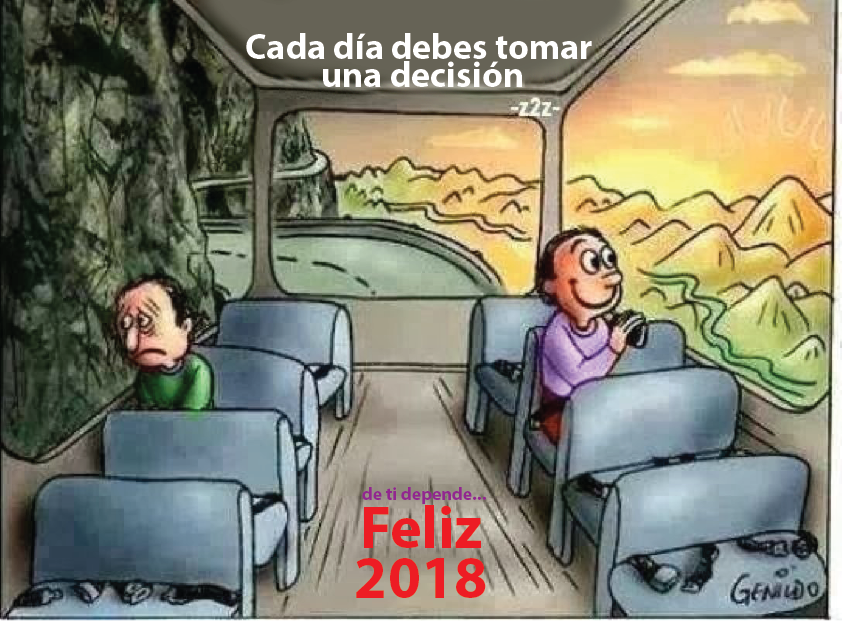 RoberttiGamarra's tweet image. Si todo depende de lo que decidas, hazlo con sensatez y sé feliz.
Feliz 2018 a todos!