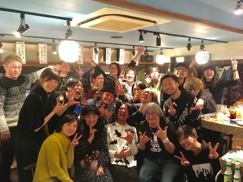 ToshiyukiTanaka's tweet photo. 昨日は事務所の忘年会でした。今年一年、各所でたくさんお世話になりました。今後とも、SLOTH MUSICチームを宜しくお願いいたします！(^-^)
 #SLOTHMUSIC https://t.co/2metgEQc3z