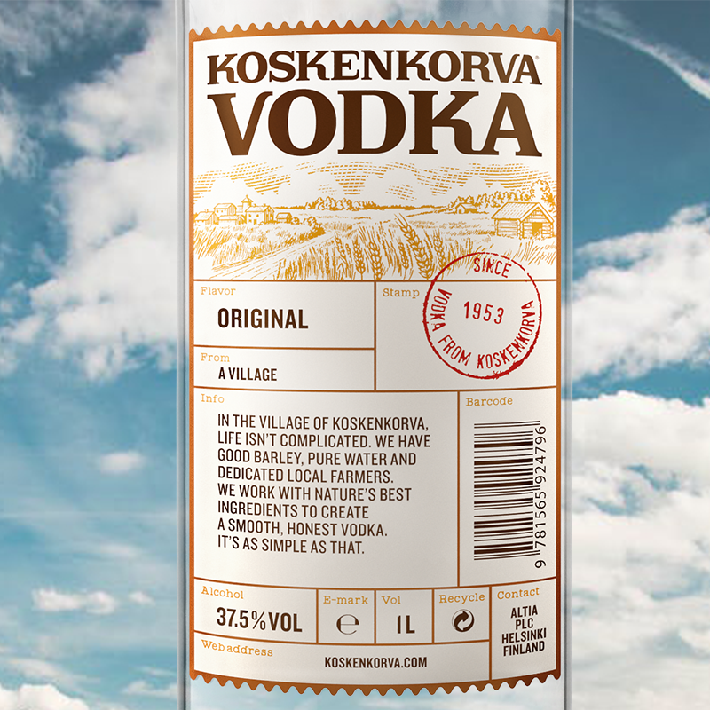Vodka. From a village. If only there was a large celebration coming up where you could try it… bit.ly/KKVMS. #vodka