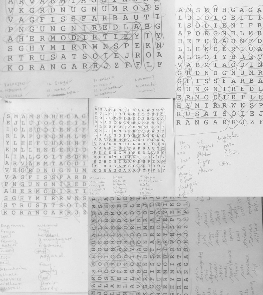 tarwhodis's tweet photo. All valiant efforts by our Bookettes!
#NorseCode https://t.co/YZPBryPXa5
