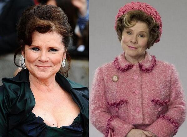 Happy Birthday, Imelda Staunton. She played Dolores Umbridge in Harry Potter. 