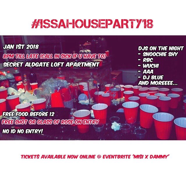 DammySNM's tweet photo. Those that ain't got a NY motive are gonna love me for this one #IssaHouseParty https://t.co/KzR6Xy9yui