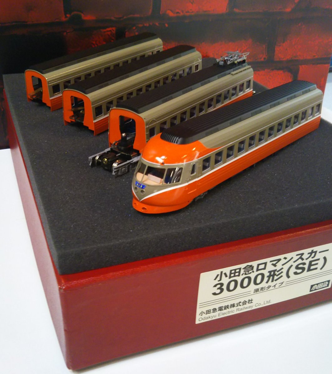 カツミ 小田急ロマンスカー3000形（SE) （鉄道模型 HOゲージ 1