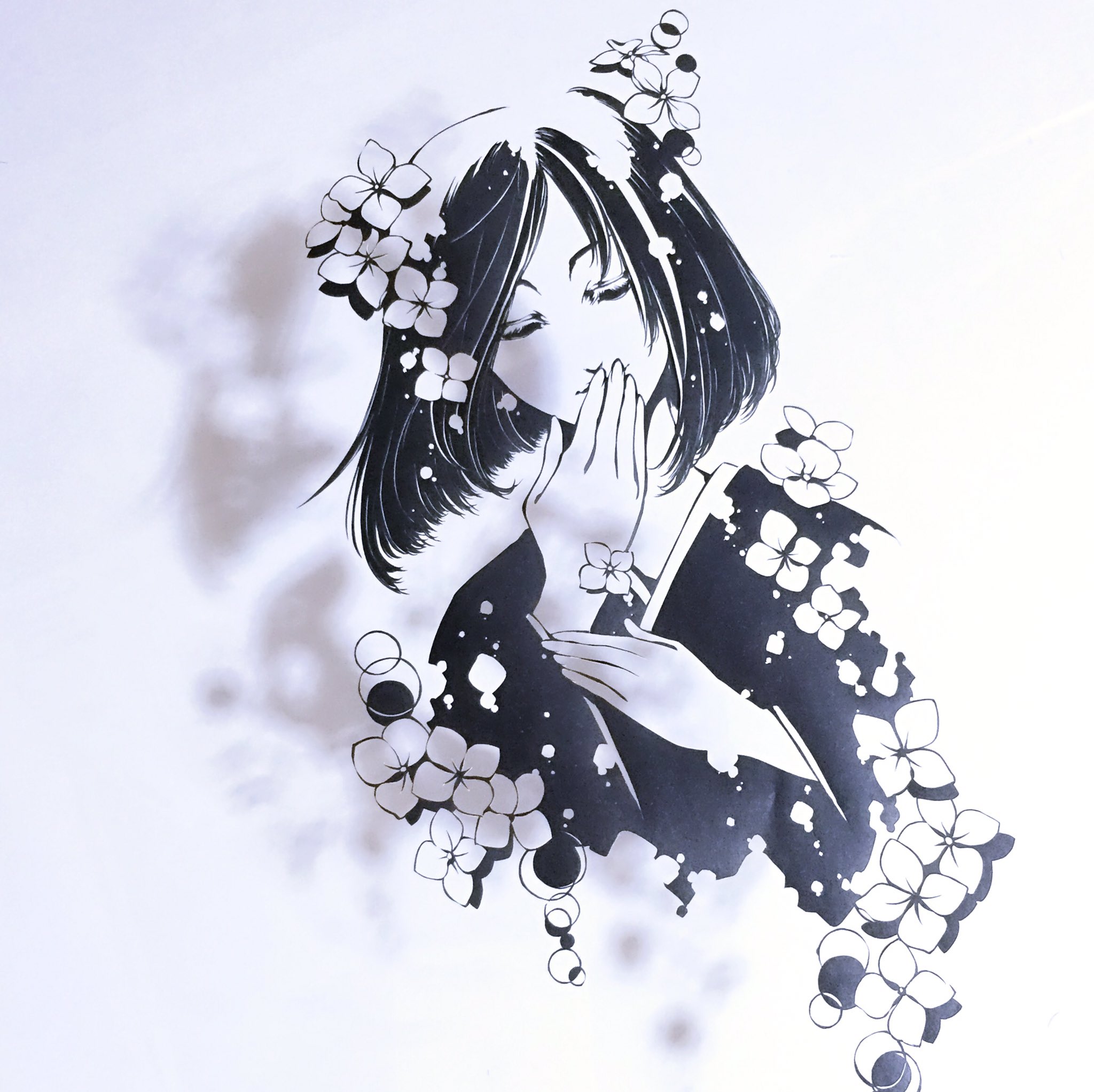 切り絵作家 Ami on X: 