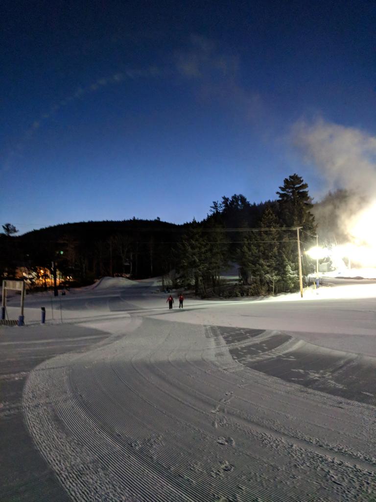 Open today 9-9! Sundance,  Expressway to halfway, Buttermilk and the Bunny Hill. Snowmaking on Lwr Expressway, Park and TBar.