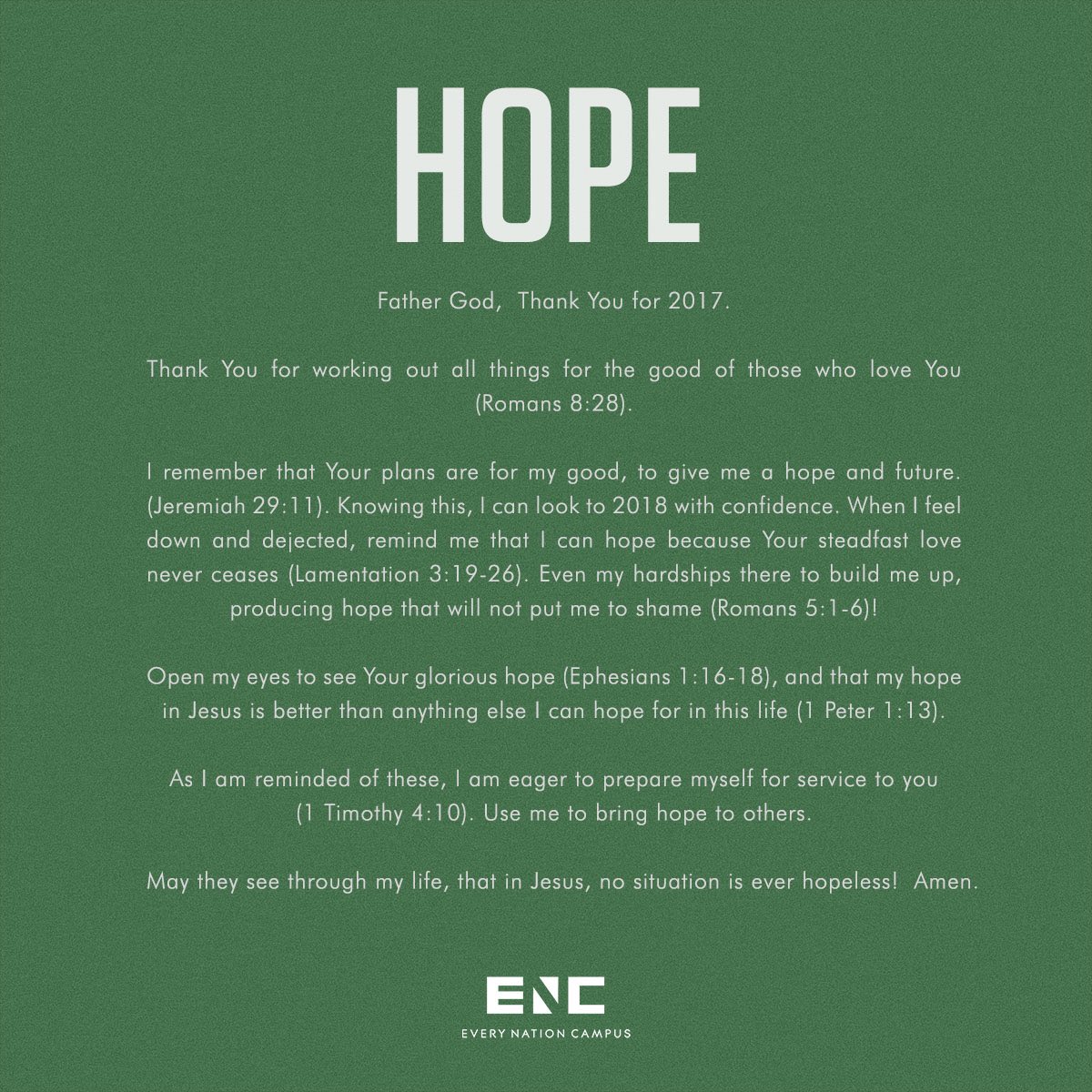 Every Nation Campus Philippines Open Our Eyes To See Your Glorious Hope Ephesians 1 16 18 Encprayer