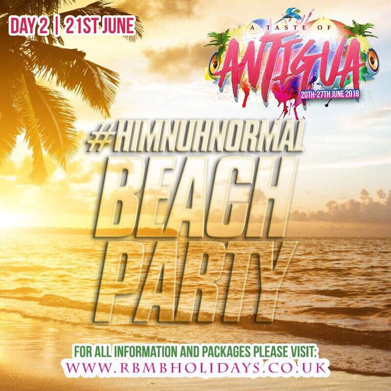 rbmbholidays's tweet image. Still want to come Antigua with us.
 It’s not too late. 

📆 20/06/18- 27/06/18📆 

🌴 Packages from £200 🌴

Book now at rbmbholidays.co.uk #Atasteofantigua