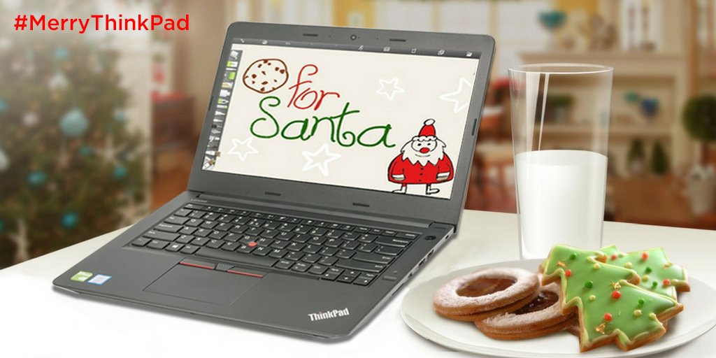 LenovoPartner's tweet photo. Just a little more time to join our #MerryThinkPad competition! Send us a picture of your #ThinkPad in a festive setting and you could win a Lenovo Surprise! T&Cs apply https://t.co/ttvfoDszxK https://t.co/cmavMDIGrT