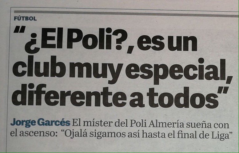 PoliAlmeria's tweet photo. Buenos días!
#PoliEnPrensa #JorgeGarces #CrecemosJuntos https://t.co/TavNGifWUG