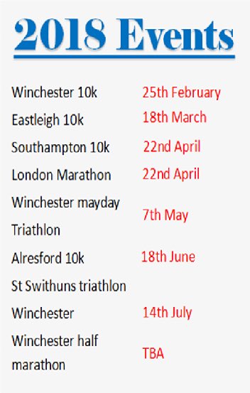 Wildssports's tweet photo. With these 2018 events around the corner, come in store to get some advice from our running experts to help you make the right choice. https://t.co/P5ldB4y649