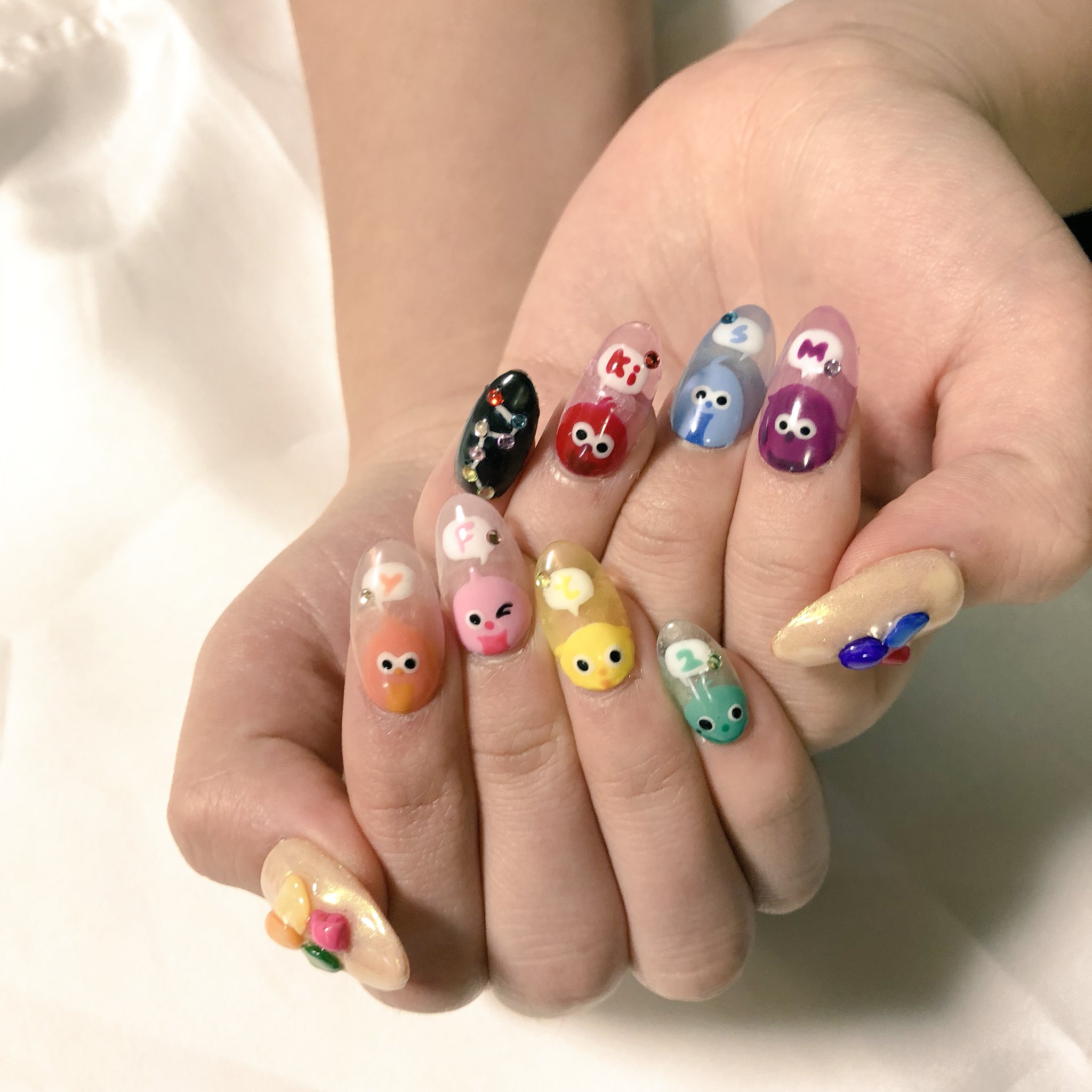 ありみつ ネイリストの友達にスクリマーズのチップ作ってもらった 小指には北斗七星してもらった キスマイネイル 北斗七星 T Co Vjqfqhylwr Twitter